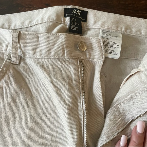 H&M Skinny Fit Twill Pants Size 36 - Picture 7 of 11